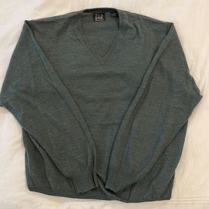 JosABank Wool Crewneck Sweater